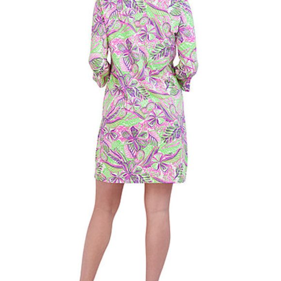 Stella Parker UPF 50 3/4 Sleeve Women's Dress (Medium) - Picture 2 of 13